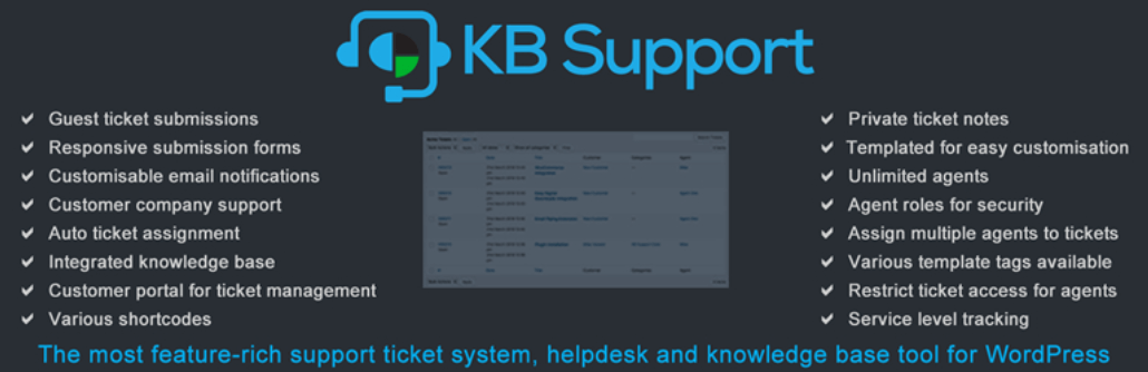 The KB Support plugin